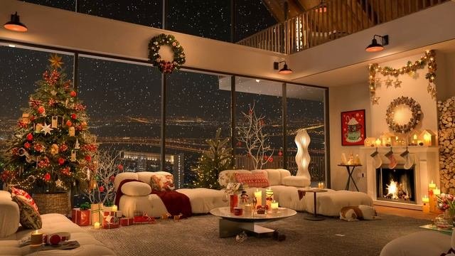 Christmas Jazz 2024 In Cozy Apartment ?❄ Tender Piano Jazz Music For Relax, Stress Relief & Sleep