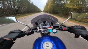 Осенний прохват на YAMAHA XJR1300