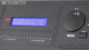 YAMAHA MX49. Демострация.