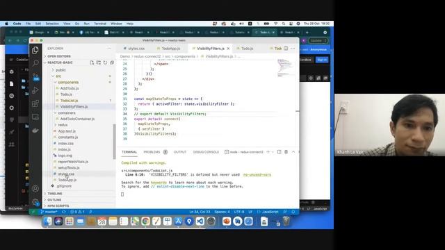 React JS - Lesson 12: React-Redux and React-Router смотреть онлайн