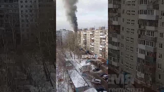 Пожар произошел на улице Фучика в Нижнем Новгороде