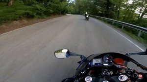 ШКОЛЬНИК на СПОРТБАЙКЕ | Покатушки на МОТО по сочи | Гора Ахун