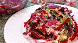 Быстро, Просто и Полезно! Салат за 5 Минут из Обычной Свеклы! Очень Вкусно