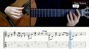 Romeo & Juliet (A Time for Us) - Fingerstyle Lesson + TAB