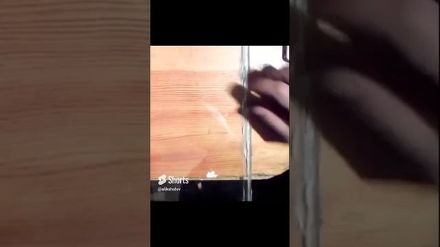 Резка стекла стеклорезом