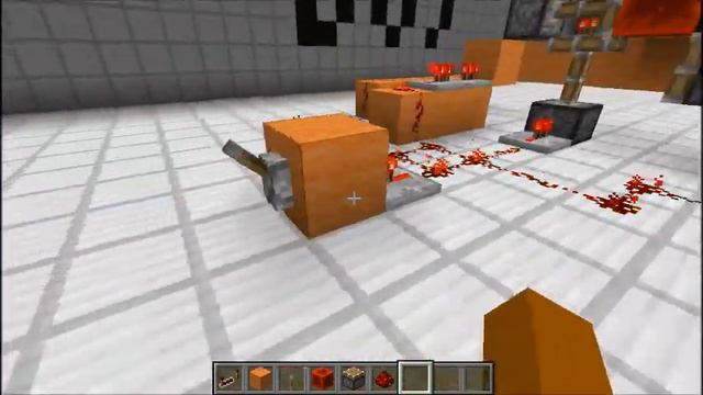 Крутящийся по кругу блок в Minecraft смотреть онлайн