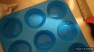 Силиконовая форма на12 маффинов