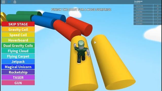 КРАСИВЫЙ Бег Роблокс Игровой мультик Детское видео Приключения Let's play смотреть онлайн