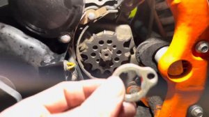 REGULMOTO Athlete 250 замена звёзд и цепи