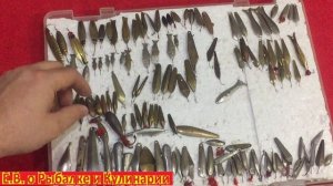 Обзор зимних и летних советских блесен.Коллекция блесен СССР, для отвесного блеснения.