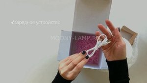 Обзор на лампу Луну | 3D Moon lamp