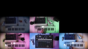 Dreadbox Nymphes and Arturia Drumbrute | Synthwave Multitrack Jam | Retro-Inspried Polyphonic Synth