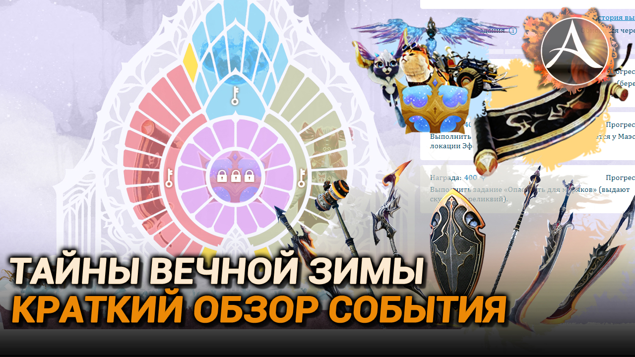 ArcheAge 9.0. Марафон "Тайны вечной зимы". Краткий обзор события