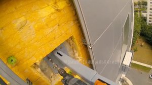 Монтаж большой корзины для кондиционера или ПВУ