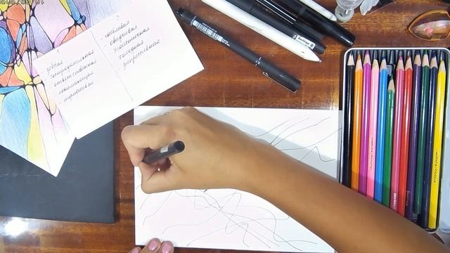 НЕЙРОГРАФИКА. Арт. Art. САМООЦЕНКА. Поднимаем самооценку! Арт-терапия с Настей Богатыревой.