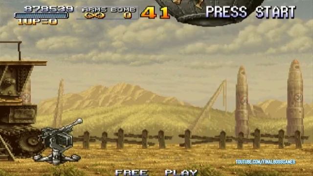 Metal Slug Anthology - All Bosses смотреть онлайн