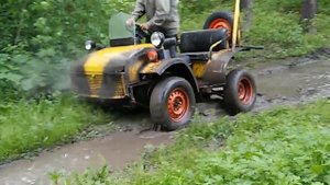 грязь и самодельные квадры