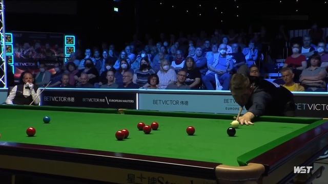 Финал / Кайрен Уилсон - Барри Хокинс / European Masters 2022 / День 6 смотреть онлайн