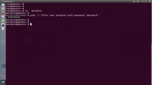 PostgreSQL install to configure database server in ubuntu 16.4