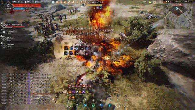 Black Desert Online - Console - Elvia Calpheon Giants 650 million per hour!!