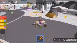 Обнова в Roblox лазерный меч