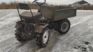 заміна КПП ЗАЗ на КПП ЛуАЗ + плюс понижена передача для мінітрактора Шершень.