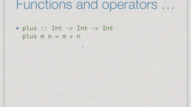 Polymorphism and higher-order functions