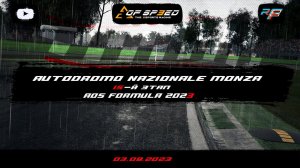 Ace of Speed | Monza promo 2023 | AoS Formula 2023 | #aceofspeed #aos #rfactor2 #simracing #live