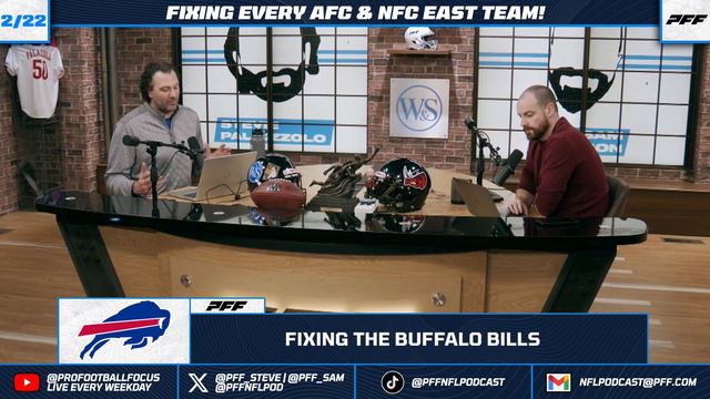 Fixing The Buffalo Bills Before The 2024 NFL Season | PFF смотреть онлайн