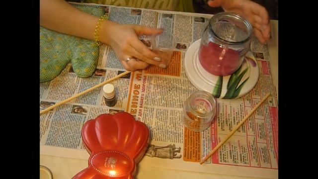 DIY КРАСИВАЯ СВЕЧА СВОИМИ РУКАМИ УКРАШАЕМ ДОМ К НОВОМУ ГОДУ смотреть онлайн