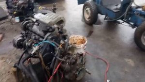 Мотор (Двигатель) Volkswagen Transporter T4 AAB 2,4 дизель Транспортер Т4