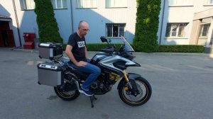 Мотоцикл VOGE DS525X - Как на нем сидится высокому человеку.