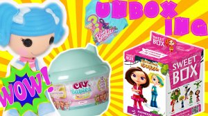 Распаковка куклы CryBabies Toys, sweetbox сказочный паруль и сюрпиз barbie dreamtopia