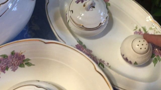 Фарфор Сирени винтаж разные заводы моя коллекция смотреть онлайн