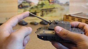 Обзор на металлическую модель танка E100,масштаб 1/72,heavy metal toys.