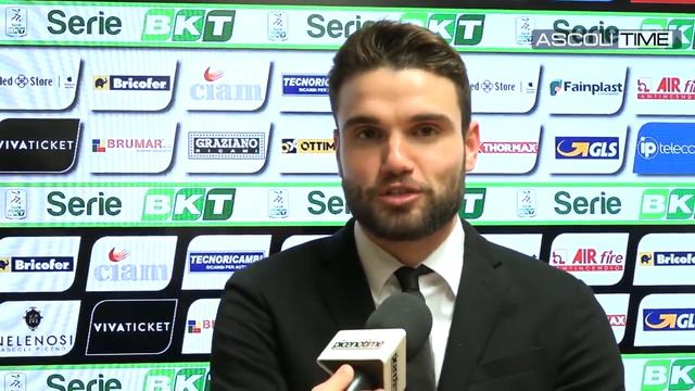 Ascoli-Crotone 3-2, Beretta post gara смотреть онлайн