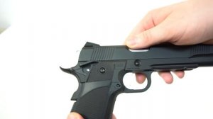 Страйкбольный пистолет KJW Colt M1911 Hi-Capa 6" GBB, СО2 (KP-05.CO2)