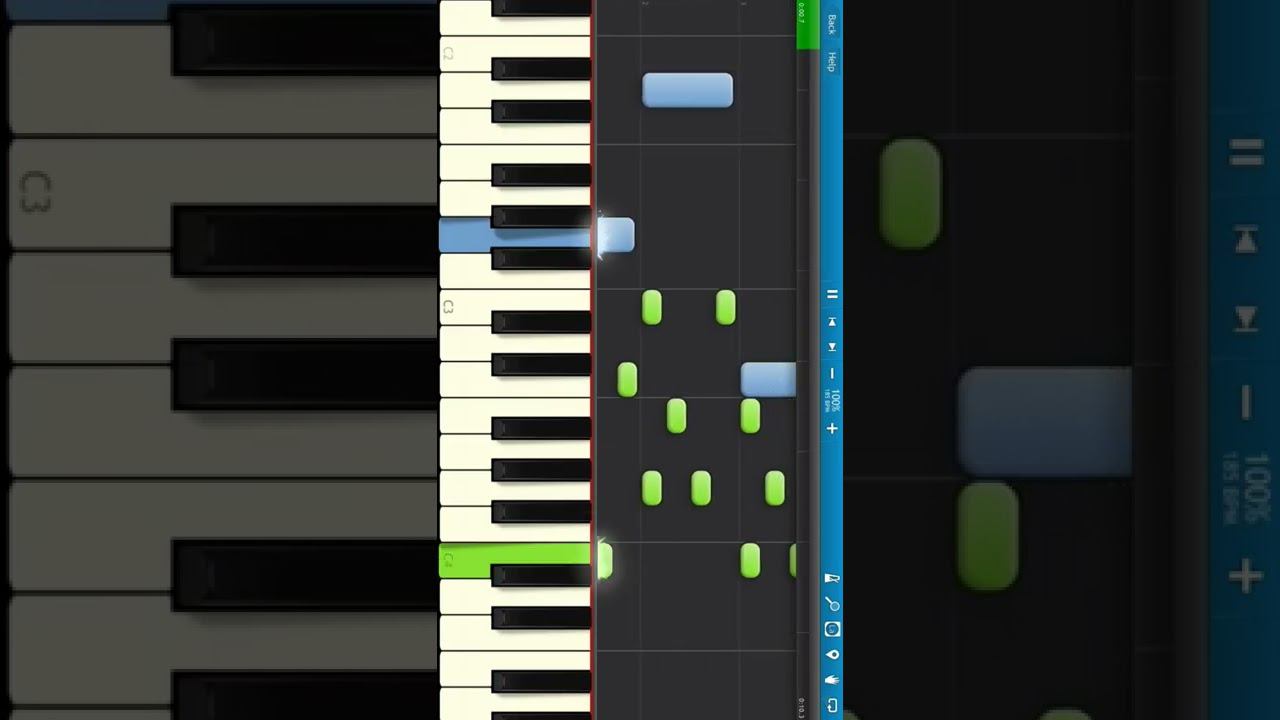 Каста - Ревность (на пианино Synthesia)