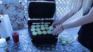 Кабачки на гриле