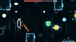 Geometry Dash (First Race all coins)