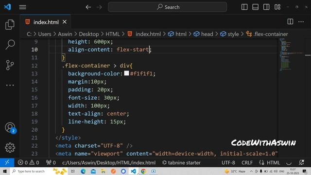 FLEX BOX CRASH COURSE IN TAMIL FOR BEGINNERS #flex #codewithaswin #css #css3 #csstutorials #beginne