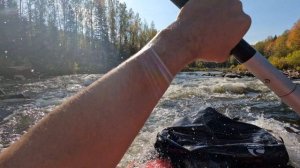 Выходные на Усьве, на пакрафте Капибара