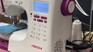 Necchi NC 204D Sewing Machine Selecting your Stitch HD 1080p