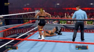 WWE 2K23 Wrestlemania 41 Ronda Rousey vs Charlotte Flair Woman championship match