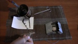 Фитиль для розжига костра,печки. Своими руками.
