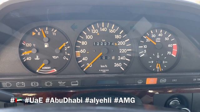 Mercedes Benz OEM W126/C126 Speedometer Cluster (Used + Working) смотреть онлайн