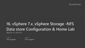 16. Comparing Storage Technologies & Configuring NFS Data Store | Architecture Homelab Guide!