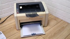 КОМПИКОМ. печать тестовой страницы HP 1022