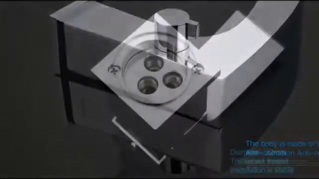 Обзор смесителя на борт ванны Gappo G1107 смотреть онлайн