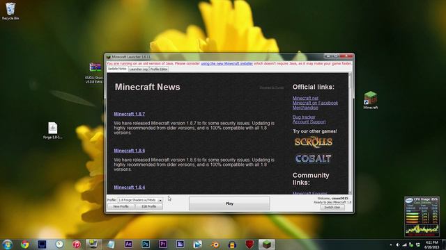Minecraft Tutorial - How To Install Shaders 1.8 w/ Forge + Optifine + PixelCam Mod | 60fps смотреть онлайн